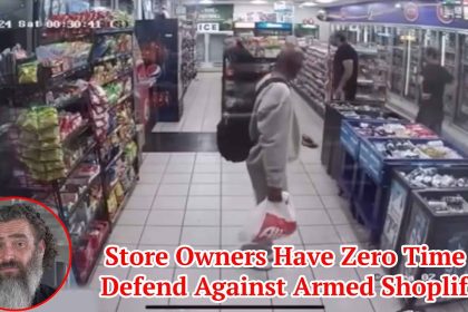 Store Owners Have Zero Time To Defend Against Armed Shoplifter