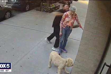 NYC woman, 81, walking dog feels ‘lucky’ to be alive after video shows man brutally punching her in the face