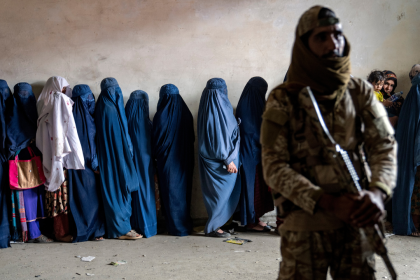 Taliban dismiss discrimination accusations as ‘absurd’ despite banning women from public in Afghanistan