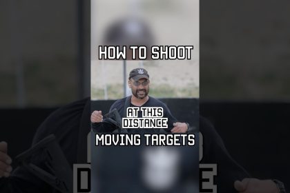 The key to hitting moving targets. #reels #youtubeshorts #pewpew #military #tips #training