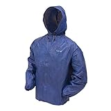 FROGG TOGGS Men's Ultra-lite2 Waterproof Breathable Rain Jacket, Blue, Large