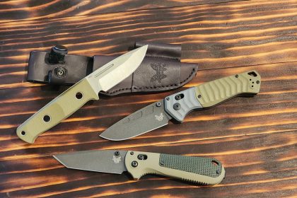 NEW From Benchmade: P.S.K., Redoubt Tanto, & Mini Bushcrafter [REVIEW]