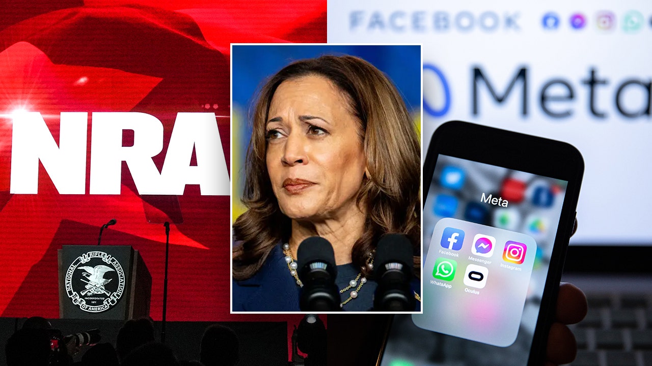 NRA accuses Meta of ‘election interference’ after labeling posts hitting Harris ‘false information’