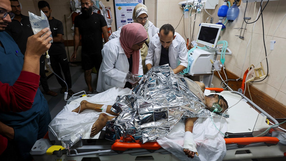 Boy injured in Gaza