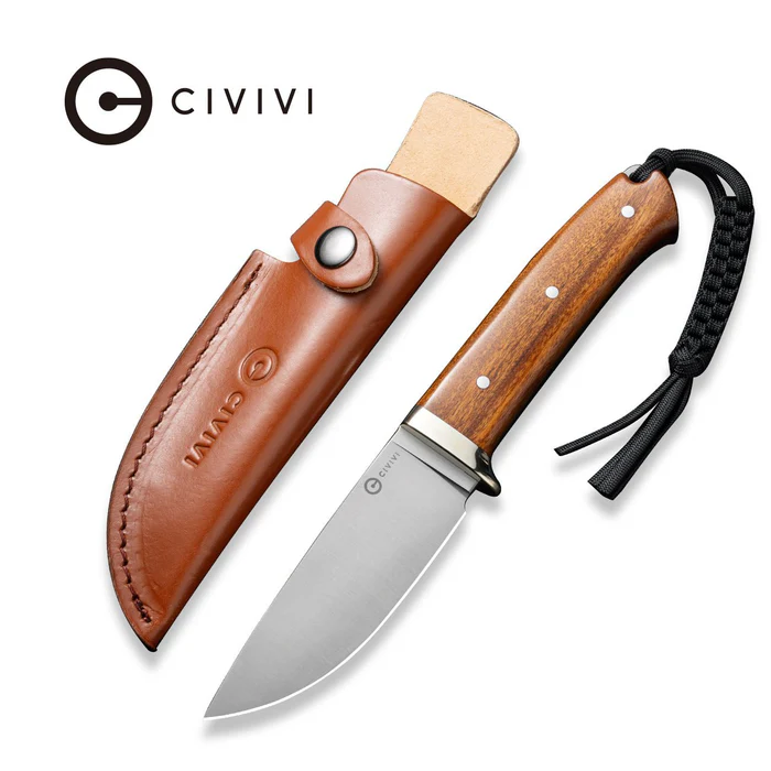 Civivi Cloud Peak Fixed Blade Knife Wood Handle