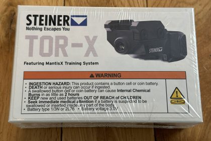 Steiner TOR-X with MantisX Review – Dry Fire Training