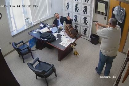 New video shows Kentucky sheriff pointing gun at judge before alleged fatal shooting