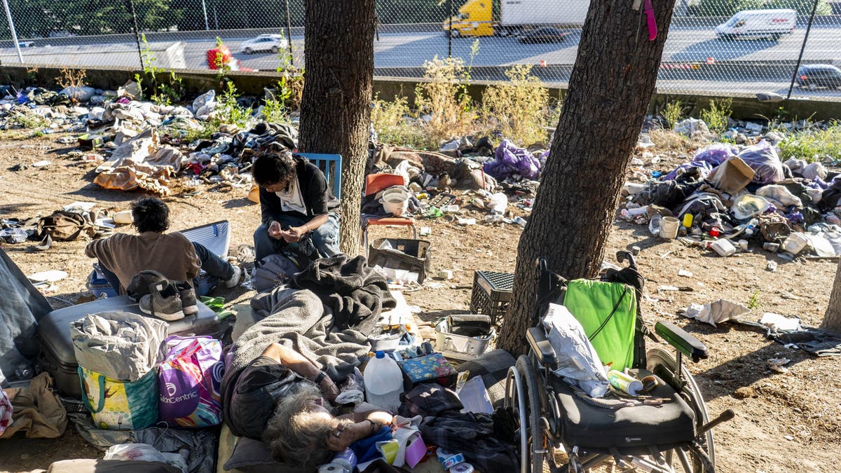 Homeless encampment Seattle