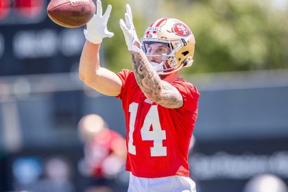 49ers’ Ricky Pearsall will take huge step forward in football return after gunshot wound to chest