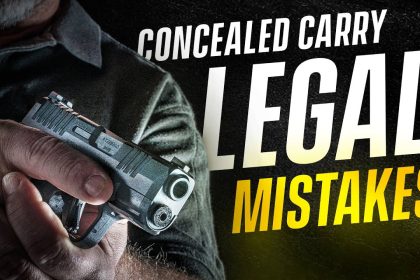 7 Concealed Carry Mistakes That Could Land You In Jail After A Self-Defense Incident (Gun Laws)