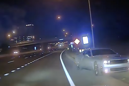 WATCH: Video shows driver striking Nashville police car during traffic stop