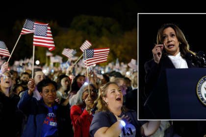 Suspects arrested for assaulting police officer outside of Kamala Harris rally in D.C.