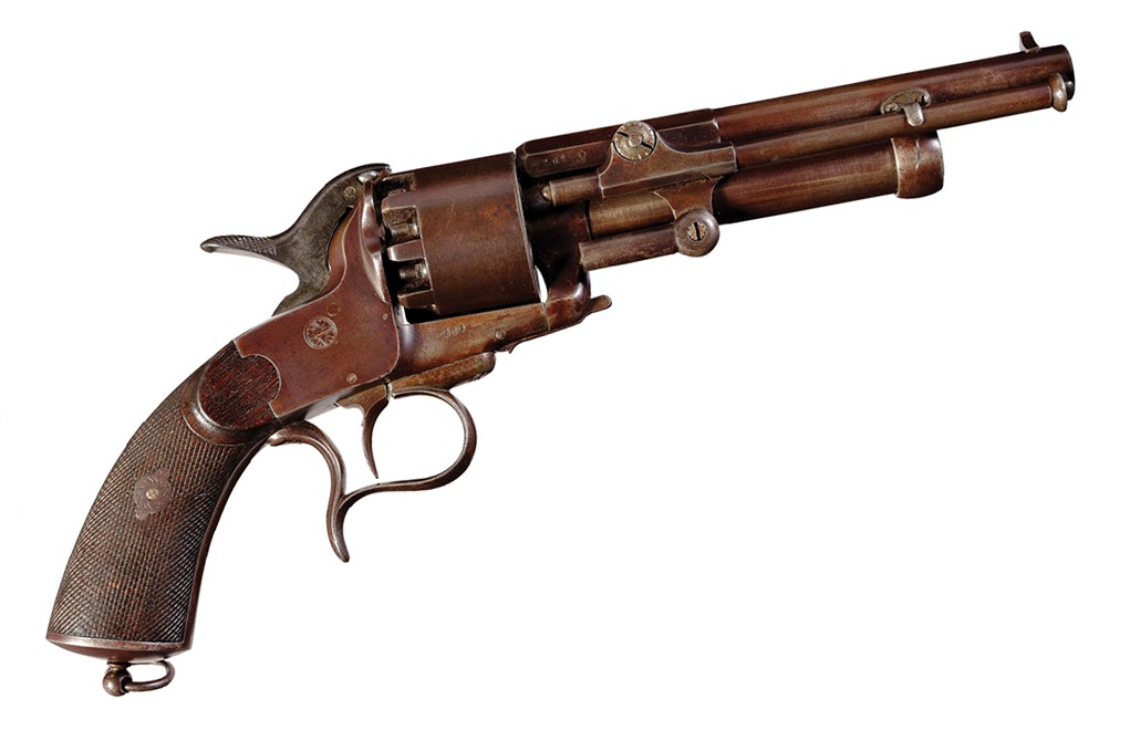 The LeMat Revolver: Confederate Ten-Shot Double-Barrel Wheelgun 