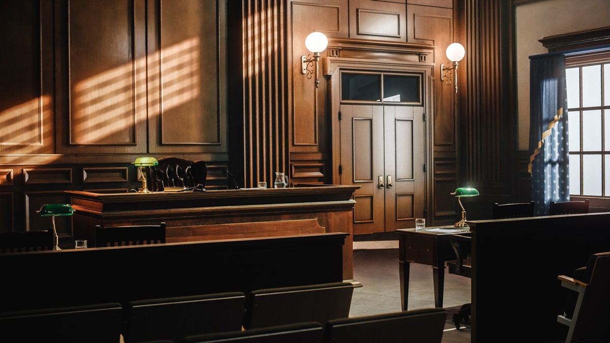 Empty court room