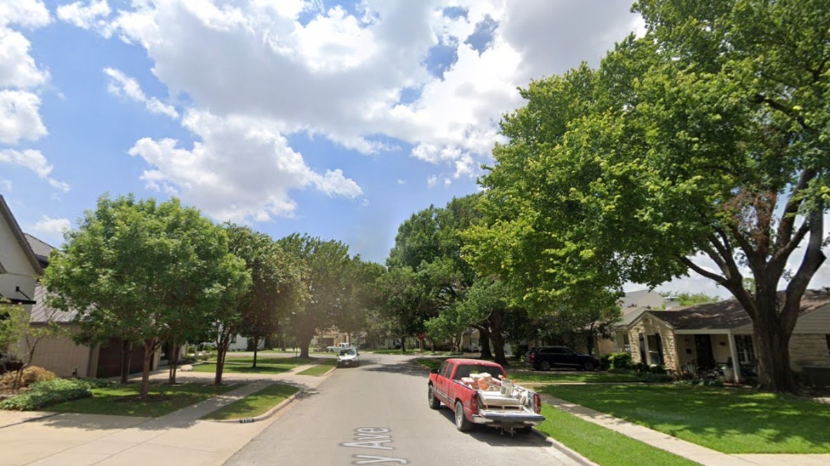 Elsby Avenue in the Bluffview neighborhood of Dallas.