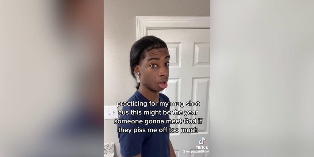 TikTok star and suspect connected to homicide seen in video captioned ‘practicing for my mug shot’ | Fox News Video