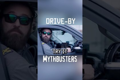 Drive-by MYTHBUSTERS #mythbusters #youtubeshorts #reels #driving #military