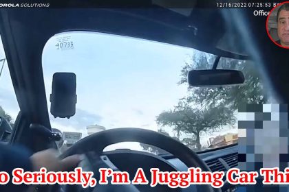 No, Seriously, I’m A Juggling A Car Thief!