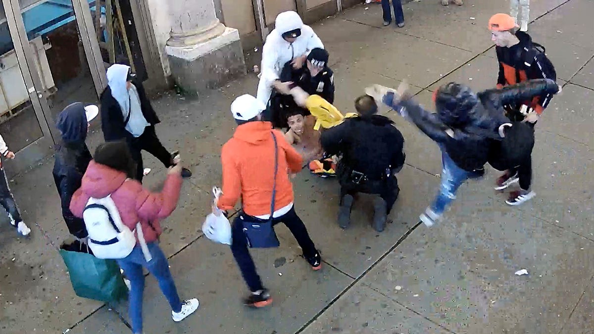 Times Square brawl