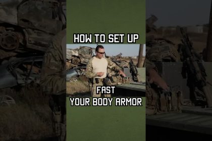 How to set up BODY ARMOR #specialforces #military #youtubeshorts #reels #tips