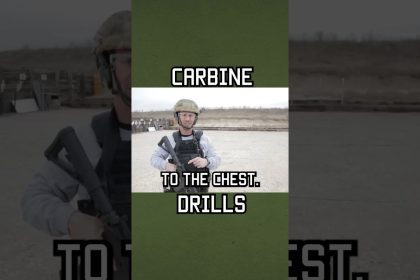 Two CARBINE DRILLS you should know. #drill #tips #military #reels #youtubeshorts #specialforces