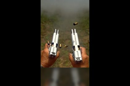 Jerry Miculek with 4 barrels could take on any Army