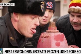 First responders make ‘A Christmas Story’ parody to connect with community | Fox News Video