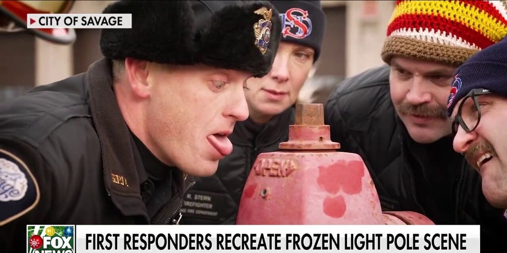 First responders make ‘A Christmas Story’ parody to connect with community | Fox News Video