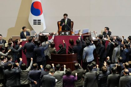 South Korea’s opposition-controlled National Assembly votes to impeach acting President Han