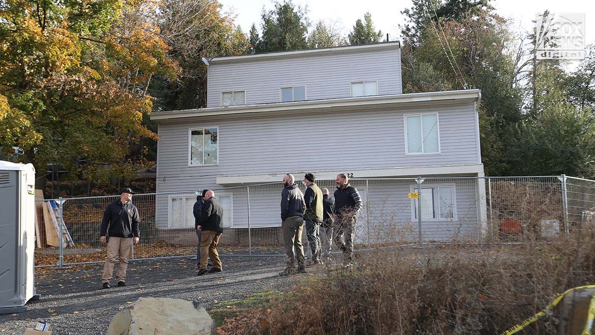 The home where four University of Idaho students were slain