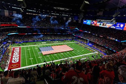 College football fans launch into ‘U-S-A!’ chant after moment of silence for victims of New Orleans attack