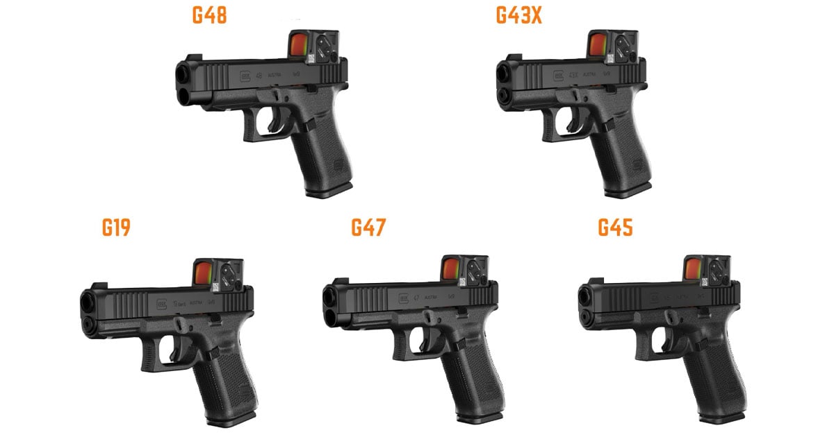 Glock Unveils New A-CUT Optic Models with Pre-Installed Aimpoint Red Dots