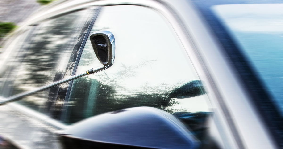Knoxville Man Shot After Smashing Car Window, Attacking Owner with Golf Club