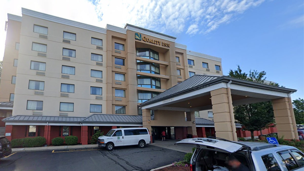 Pictured is the Quality Inn in Revere where Sanchez lived with his family.