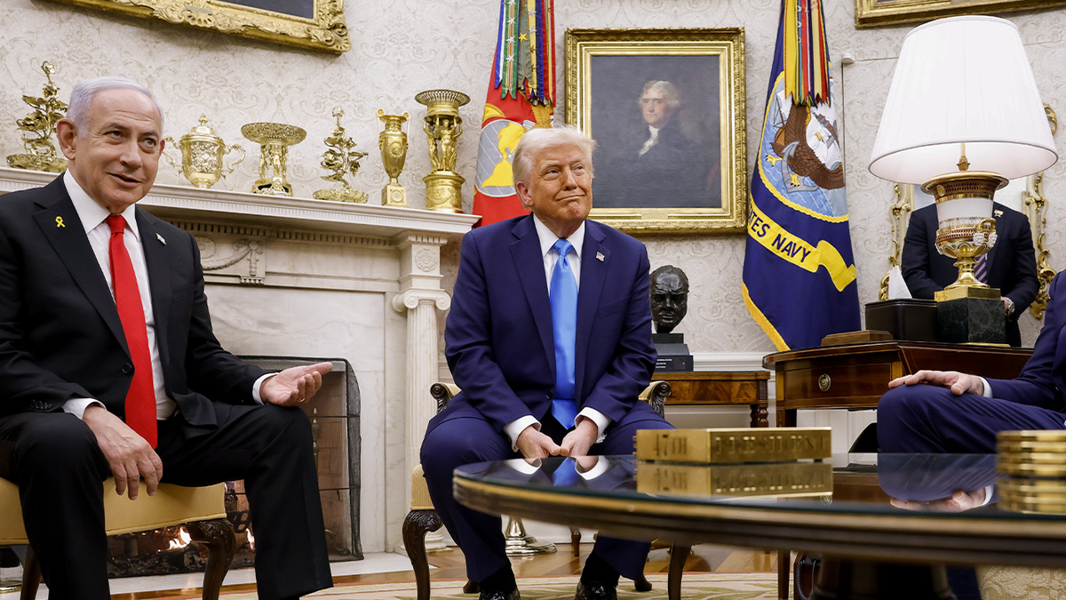 President Donald Trump, right, invited Israeli Prime Minister Benjamin Netanyahu to the White House to discuss the ceasefire deal's future, and Iran's grip in the Middle East and resettling Gaza residents in other nations.