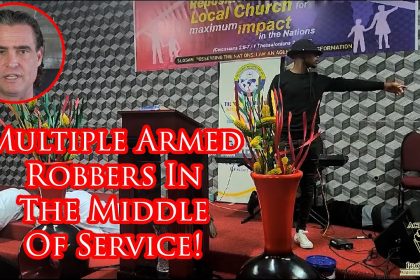 Armed Robbery During Worship Services Live Streamed By The Church!