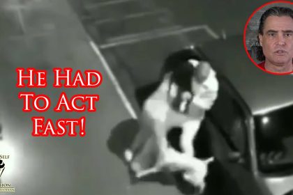 Alert Man Springs Into Action To Save Two Girls