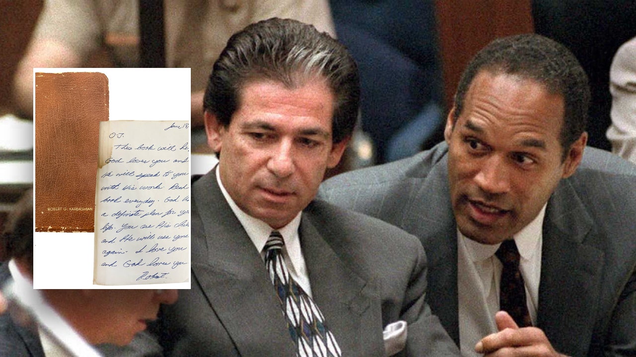 OJ Simpson’s Bible from Robert Kardashian Sr. sells for hefty price at auction