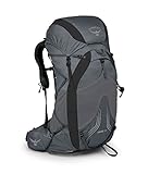 Osprey Exos 38L Men's Ultralight Backpacking Backpack, Tungsten Grey, L/XL