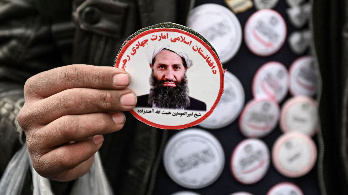 Sticker of Hibatullah Akhundzada