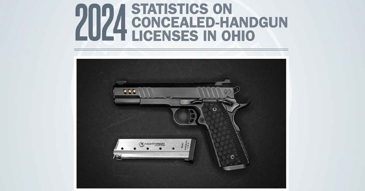 Ohio Concealed Carry Permits in 2024: New Data Highlights Impact of Constitutional Carry