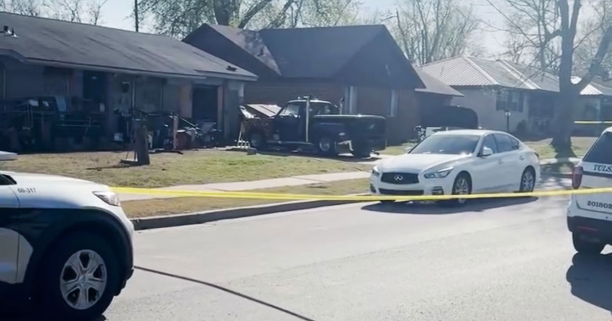 Tulsa Man Working on Cars in Driveway Defends Himself After Homeless Man Attacks Him with Baseball Bat