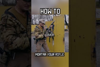 How to mortar your rifle. Share with a friend. #shorts #tips #reel #military