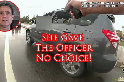 Motorist Inexplicably Pulls Gun On Officer