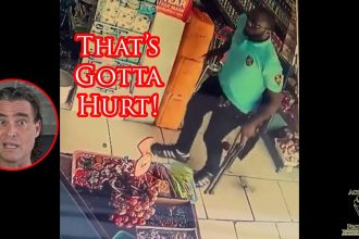 Security Guard Loses Some Toes By Being Stupid