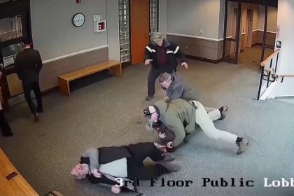Venezuelan illegal immigrant tackled by federal agents at New Hampshire courthouse after attempt to flee