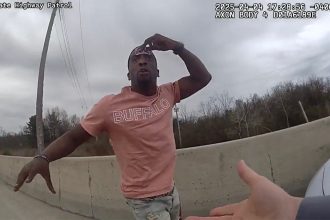 Bodycam shows man attack Ohio state trooper before he stole a patrol car and was shot dead