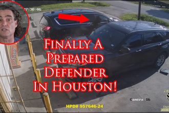 Houston Defender Gets His Firearm Into The Fight Against Armed Robbers!