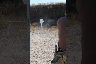 Is this the best shooting target? #shorts #military #training