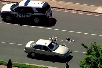 Virginia police officers shot during traffic stop near popular shopping center; suspect arrested